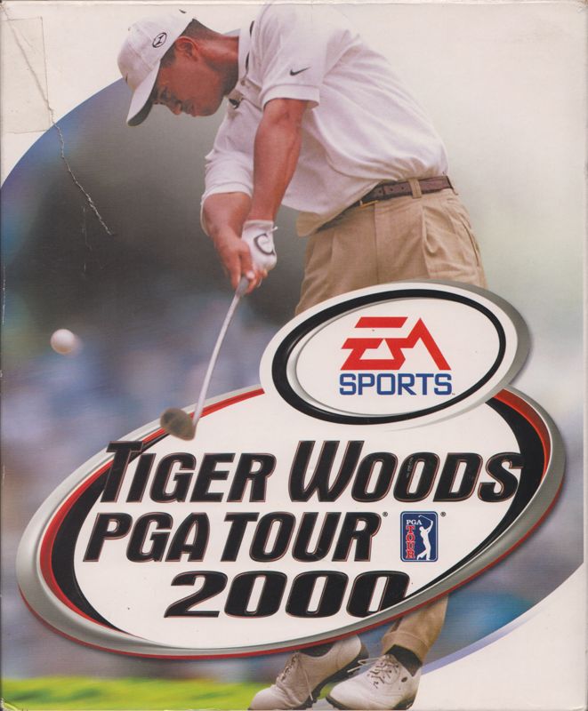 Tiger Woods PGA Tour 2000 box art for Playstation